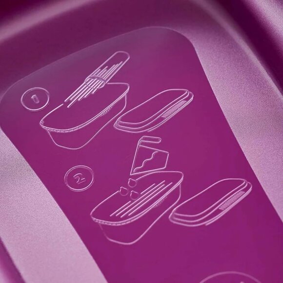 Tupperware Microwave Pasta Master Noodle Cooker Drain Serve Store All in One NEW - Picture 3 of 13